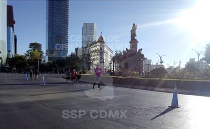 Cierran vialidades en CDMX por actividades deportivas
