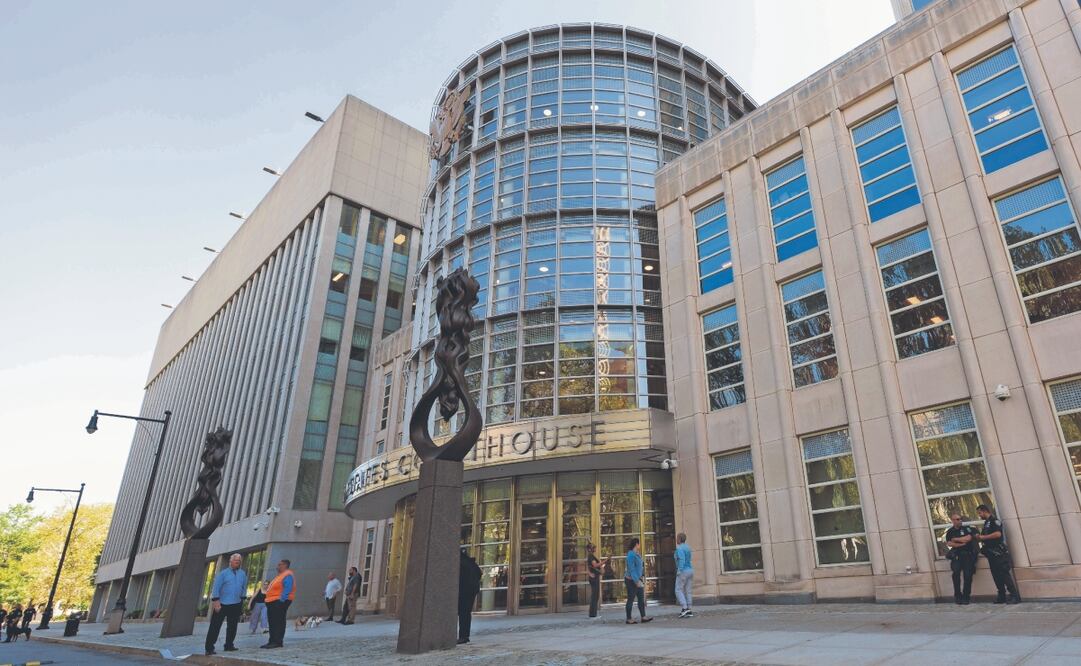 La fachada de la corte de Nueva York. Rafael Caro Quintero regresará a este tribunal el 16 de octubre. Foto: de Angel Colmenares. EFE