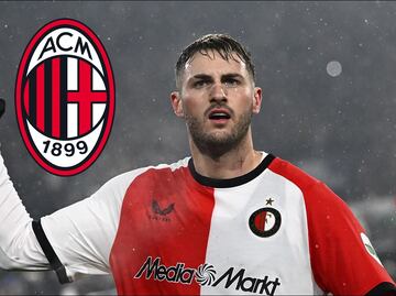 Santiago Giménez, cada vez más cerca del Milan; "Aquí está el 9" luce la portada de La Gazzeta dello Sport