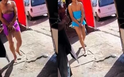 Desnudos y golpeados: exhiben a hombres como presuntos delincuentes en Guasave, Sinaloa 