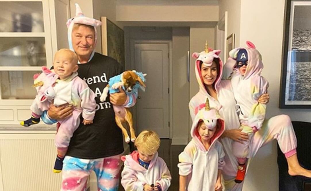 Alec Baldwin e Hilaria disfrutan a sus hijos. Foto: Instagram  