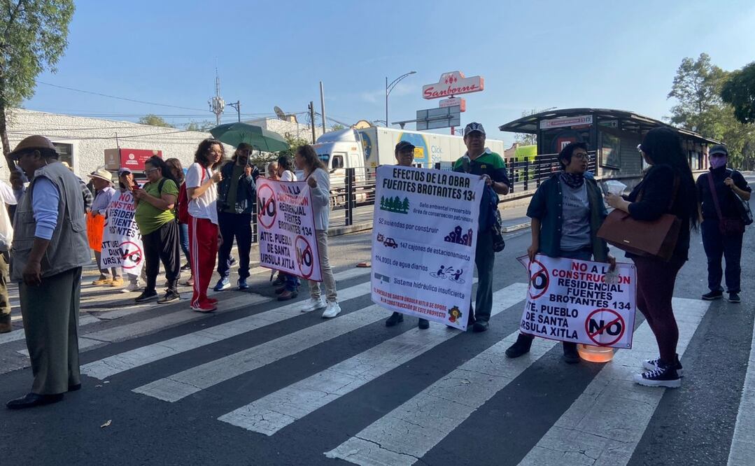 Habitantes del pueblo originario de Santa Úrsula Xitla, en la alcaldía Tlalpan. Foto: Juan Carlos Williams / EL UNIVERSAL