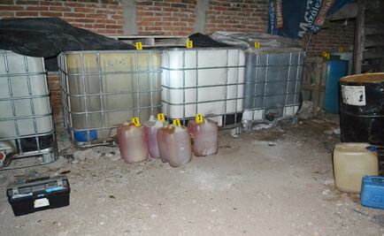 Decomisan en Jalisco más de cuatro mil litros de hidrocarburo