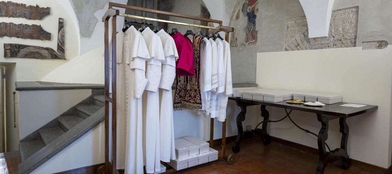 La Sala de las Lágrimas, en el Vaticano. Este lugar siempre permanece cerrado al público. FOTO: AFP