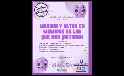 Alistan colectivos celebración de "Día de Muertas" en Hidalgo