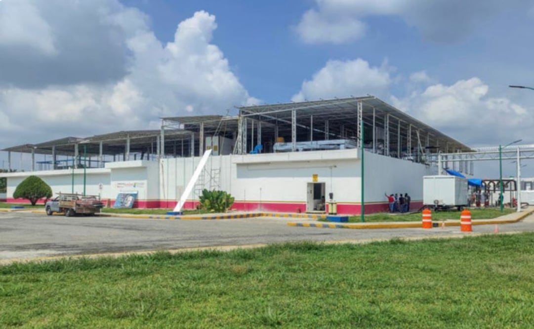 Planta de moscas estériles para erradicar el gusano barrenador en Chiapas avanza 75% (26/04/2026). Foto: Especial