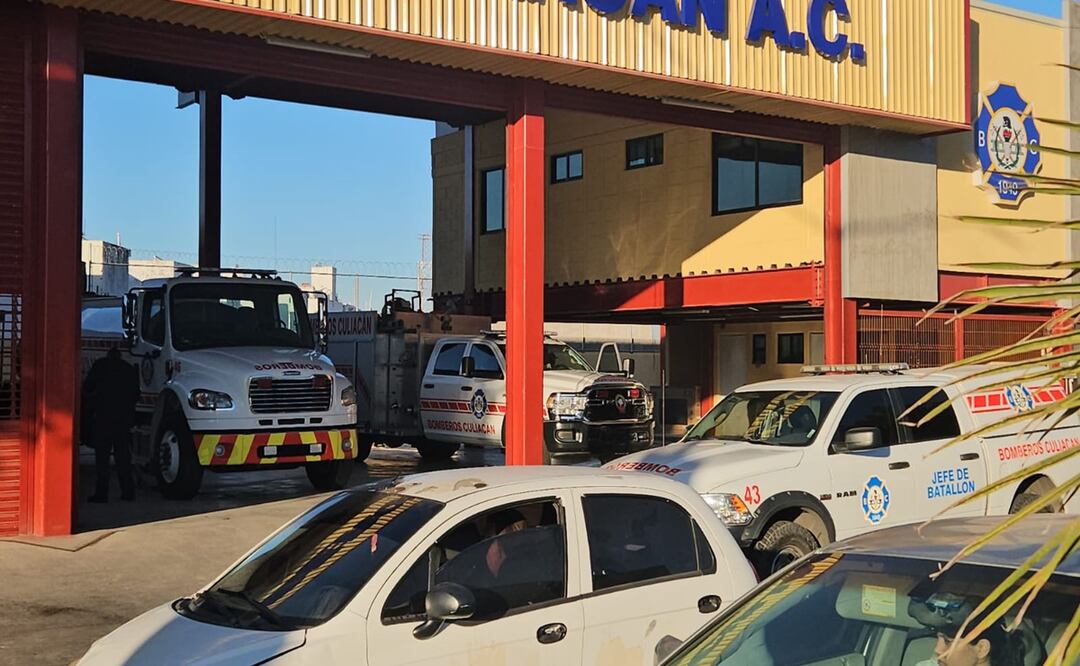 Ataque armado deja un muerto cerca de estación de bomberos en Mazatlán. Foto: Cortesía