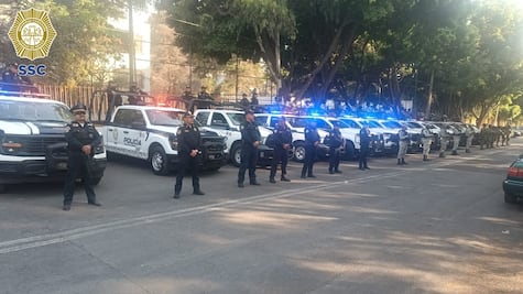 SSC realiza operativo en calles de Iztapalapa; participan 85 elementos de Policía Sectorial, Marina y de la Guardia Nacional