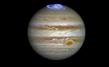 Una nave espacial de la NASA volará sobre la Gran Mancha Roja de Júpiter