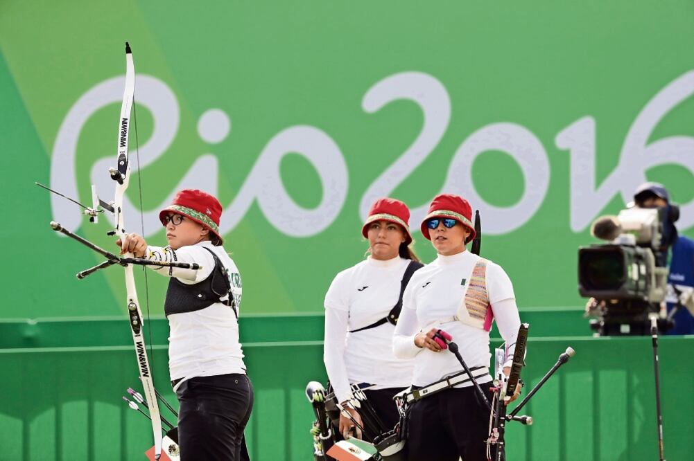 Gabriela, Alejandra y Aída no corrieron con suerte al fallar en los puntos decisivos contra China Taipei (IVAN STEPHENS. EL UNIVERSAL)