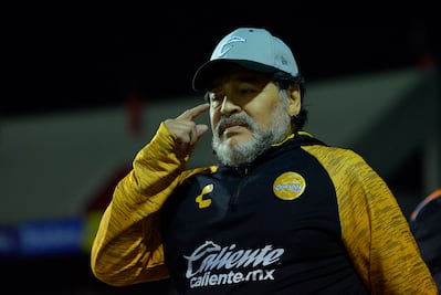 Maradona con síntomas de Alzheimer, reportan en Argentina