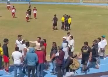 Partido de futbol en Tlaxcala termina en a golpes y disparos; no se reportan daños o víctimas
