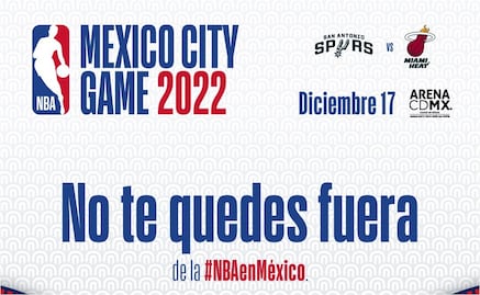 ¿Cuánto cuestan los boletos para el partido de la NBA en México?