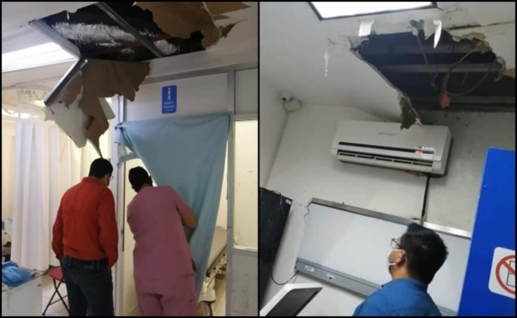 Reparan Hospital General de Guasave tras daños ocasionados por las lluvias