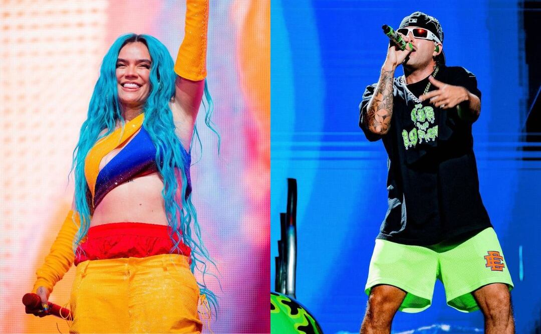 Karol G y Feid. Fuente: Instagram @karolg