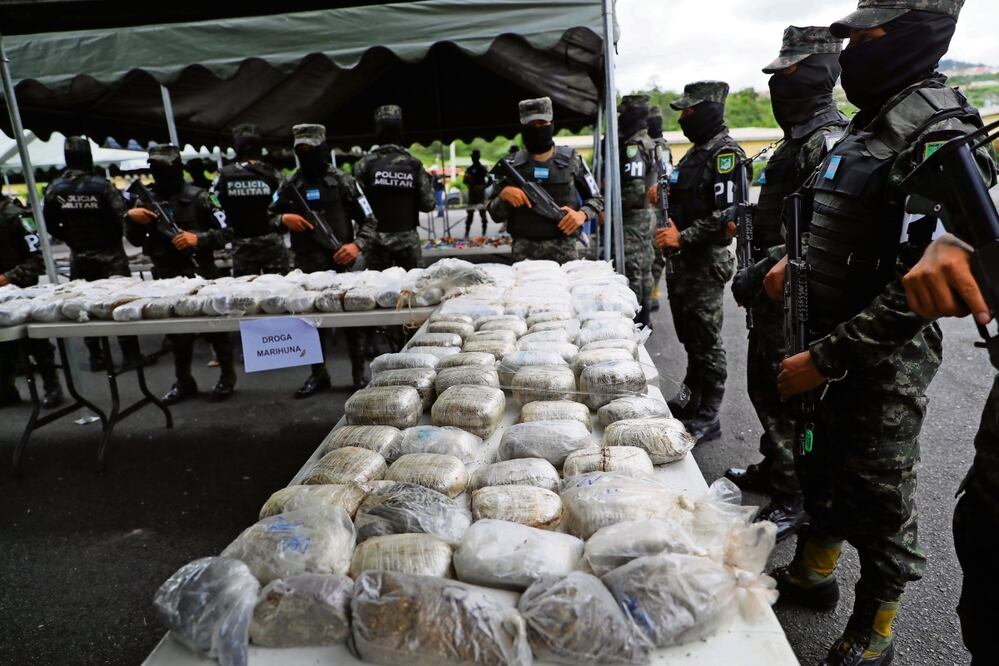 Las autoridades de Honduras trasladaron el 11 de julio más de mil 600 presos de alta peligrosidad a dos cárceles de “máxima seguridad”. Foto: EFE