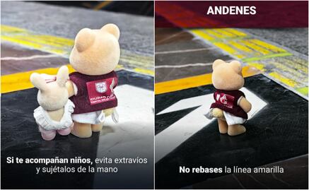 Ternurines en el Metro CDMX; Gobierno emite recomendaciones para viajar de manera correcta en el transporte  