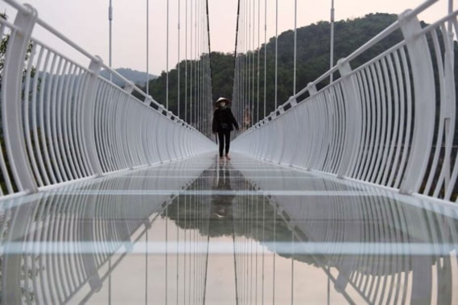 Este es el nuevo puente de cristal más largo del mundo