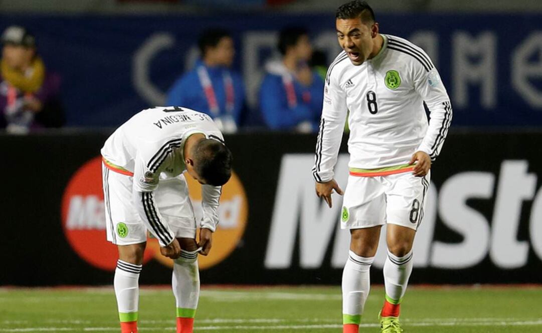 Marco Fabián durante su participación en la Copa América. Archivo