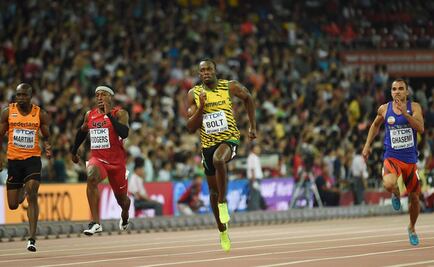 Bolt y Gatlin clasifican en 100, Farah gana 10,000
