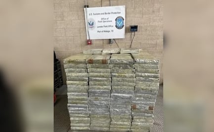 Decomisan 745 kilos de metanfetamina en puente Reynosa-Pharr; droga iba oculta entre lechugas