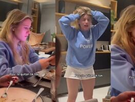 Cierre de TikTok en EU; una mexicana se vuelve viral por su a extrema reacción