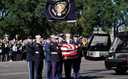 Trasladan cuerpo del ex presidente George H.W. Bush a Washington