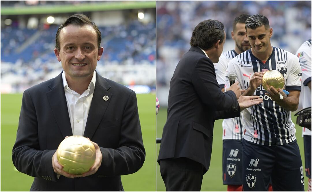 Mikel Arriola presente en el juego Rayados vs Cruz Azul / FOTO: ESPECIAL