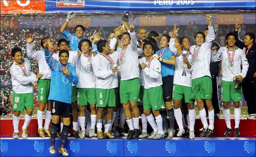 México se coronó en el Mundial Sub-17 de Perú 2005. Foto: EL UNIVERSAL