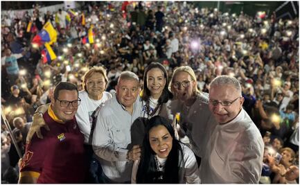 Oposición venezolana desconoce triunfo de Maduro en elecciones; declara "presidente electo" a Edmundo González