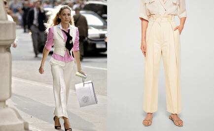 Copia el look de Carrie Bradshaw para ir a la oficina