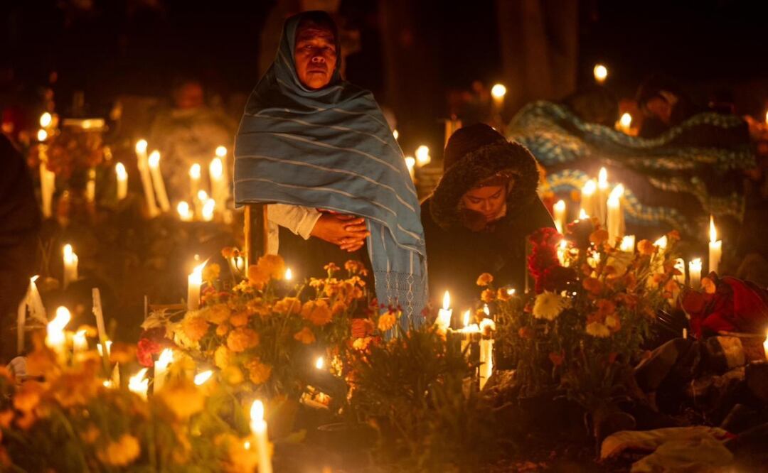 Noche de Muertos en Michoacán (24/10/2025). Foto: Especial