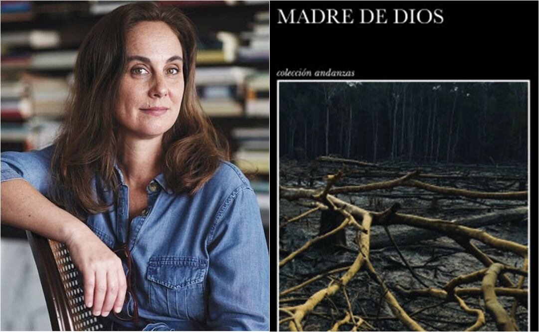 Andrea Ortiz, escritora peruana, presenta su obra "Madre de Dios".
Fotos: Tusquets, cortesía