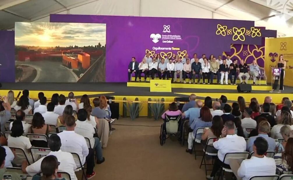 El CRIT Teletón número 27, construido en Los Cabos abrió sus puertas para la atención de unas 500 familias con niños con discapacidad.
Foto: Especial.