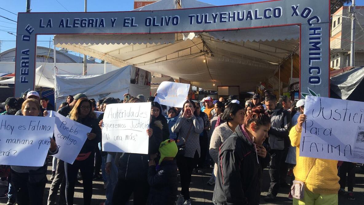 Ofrecen 2 mdp de recompensa por asesinos de niña Fátima