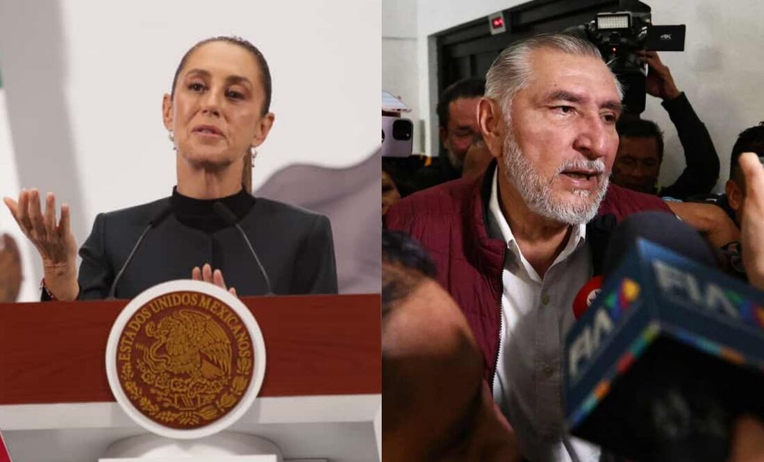 “Que aclare”, pide Sheinbaum a Adán Augusto López por 79 mdp supuestamente no declarados. Foto: Carlos Mejía / Archivo