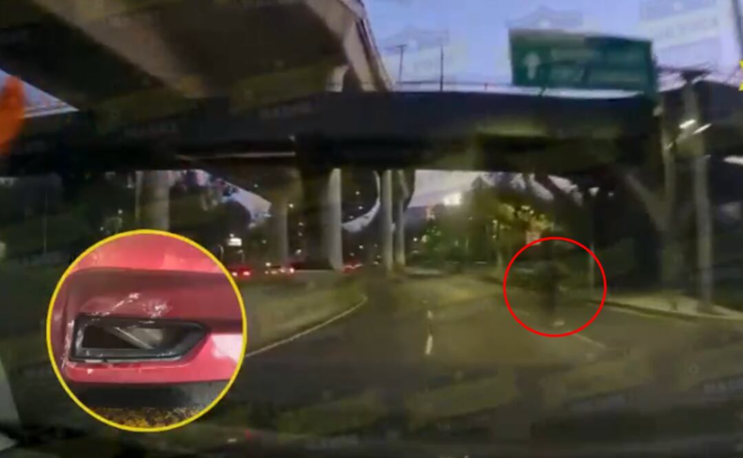 El video alertó a los usuarios que transitan  por la zona. Foto: Redes Sociales