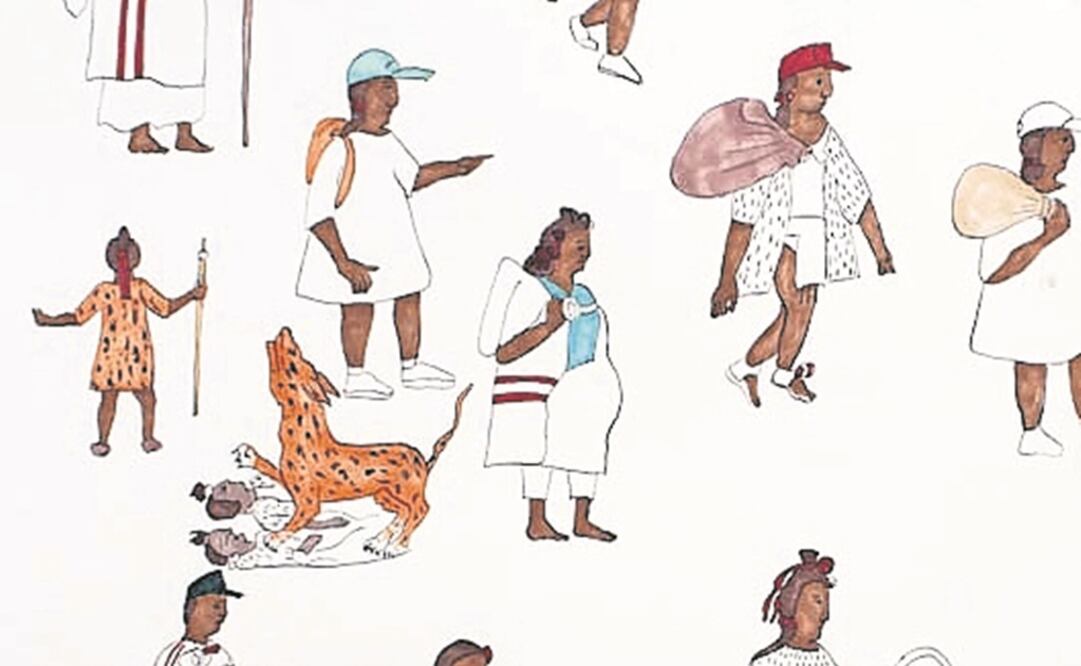 La muestra incluye 34 láminas de dibujo y una instalación. (CORTESÍA: MUSEO DEL CHOPO)