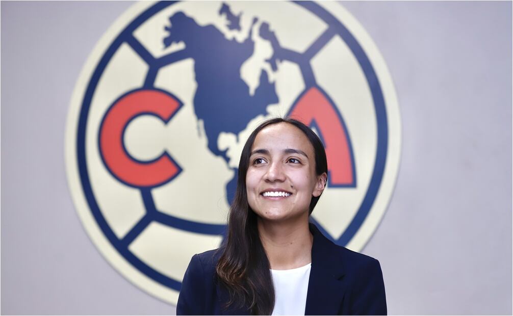 Claudia Carrión, directora deportiva del América Femenil. FOTO: Berenice Fregoso/ EL UNIVERSAL Deportes
