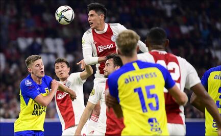 El Ajax con Edson Álvarez propinó humillante goleada al Cambuur