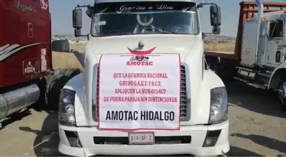 En estados, camioneros se suman a protesta de transportistas