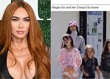 Acusan a Megan Fox por supuesto abuso infantil por vestir a sus hijos con ropa de niña