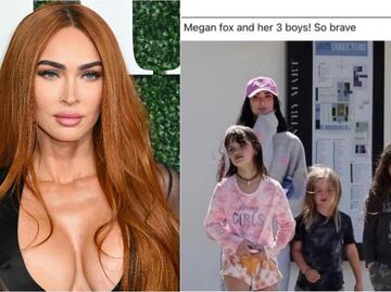 Acusan a Megan Fox por supuesto abuso infantil por vestir a sus hijos con ropa de niña