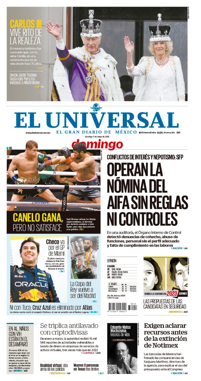 Portada impresa