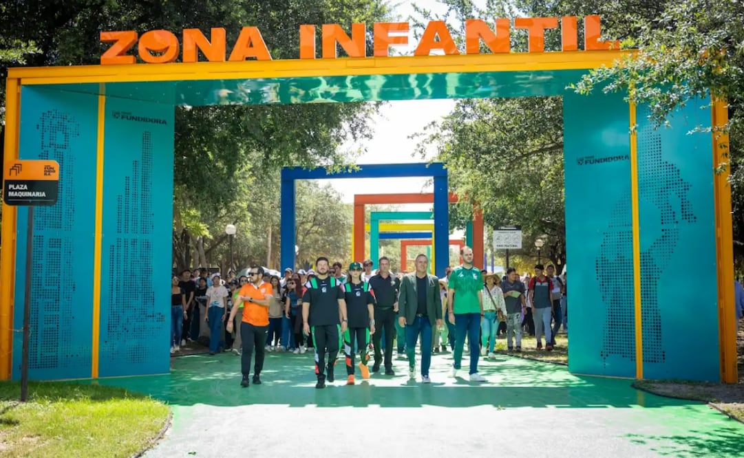 Nuevo León inaugura Fan Fest para el Mundial; esperan recibir a miles de aficionados.
Foto: Especial.