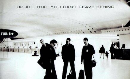U2 relanza el disco "All That You Can't Leave Behind" por su 20 aniversario