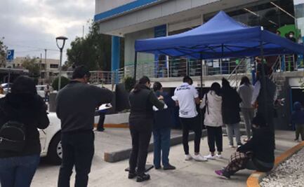 "No me da miedo contagiarme", dice joven que toma pruebas Covid en Naucalpan