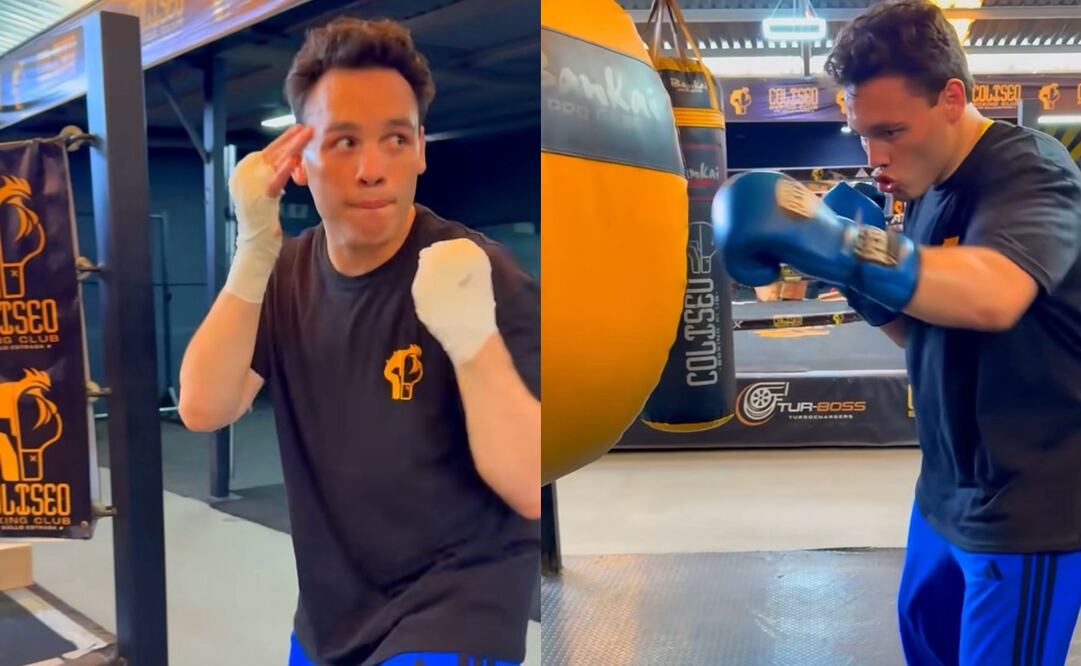 Chávez Jr. ya entrena en Hermosillo, Sonora | FOTO: @coliseoboxingclub