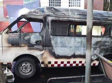 Incendian transporte en Coacalco por no pagar “renta”