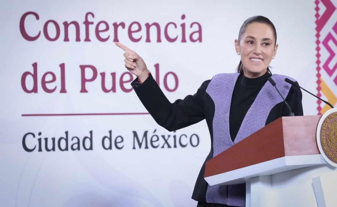 Conferencia matutina de la presidenta Claudia Sheinbaum Pardo en Palacio Nacional el 26 de marzo de 2026. Foto: Luis Camacho / EL UNIVERSAL